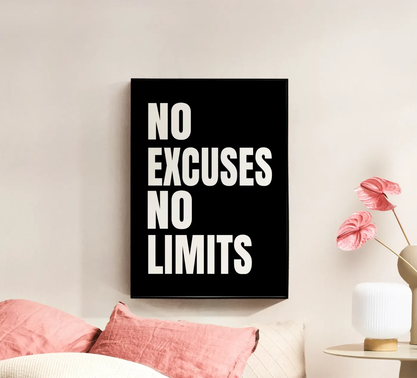 No excuses no limits plexiglass da happieeagle