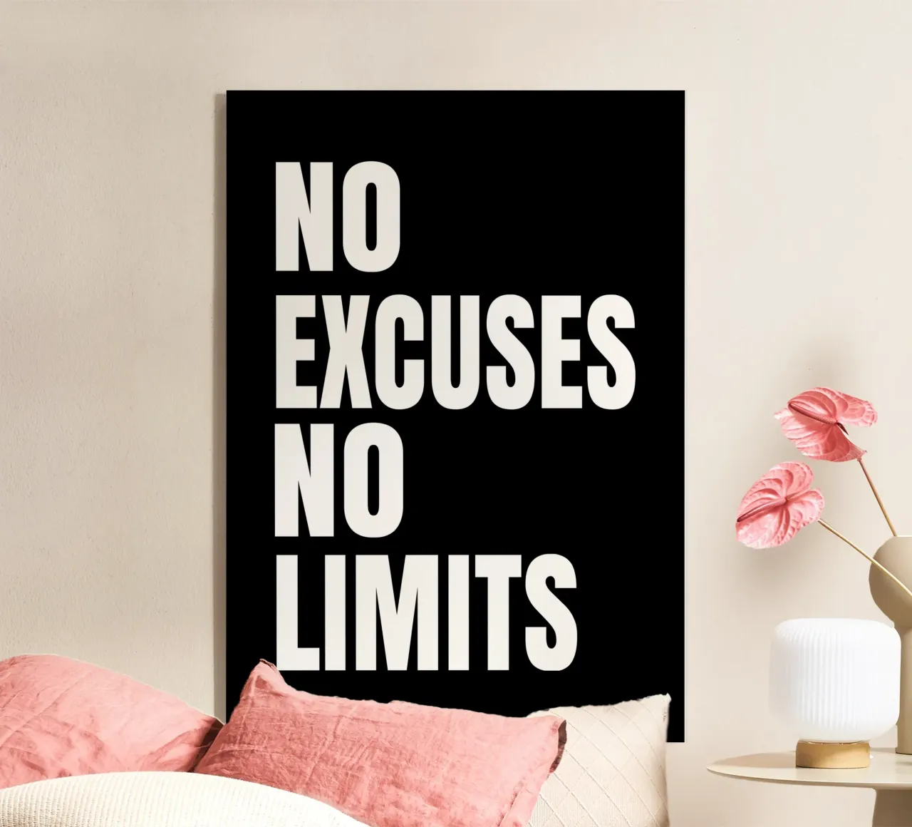 No excuses no limits plexiglass da happieeagle
