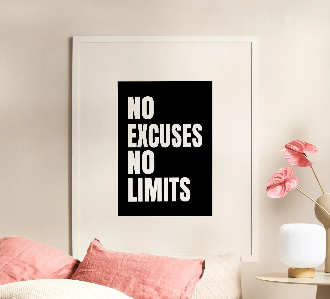 No excuses no limits poster da happieeagle