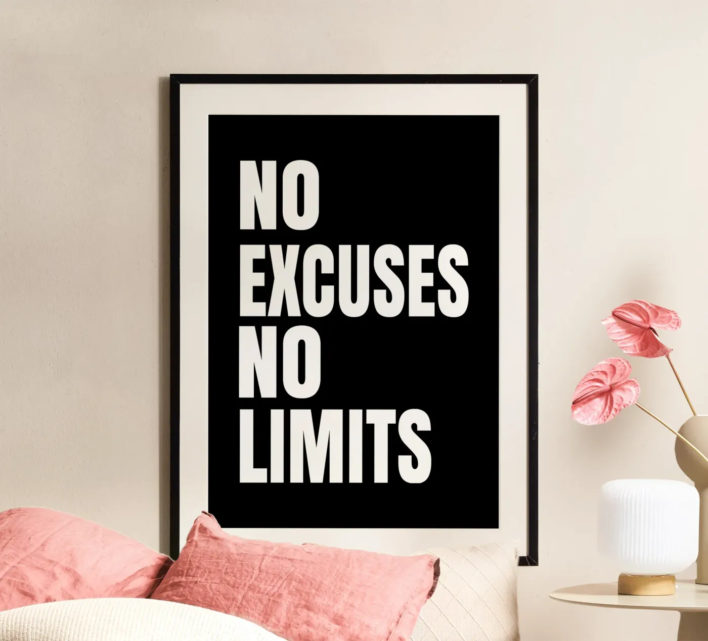 No excuses no limits poster da happieeagle