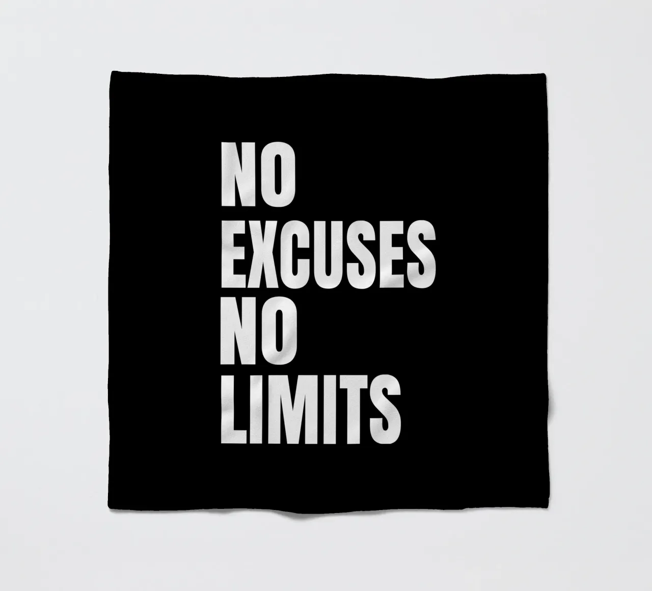 No excuses no limits coperta in pile da happieeagle