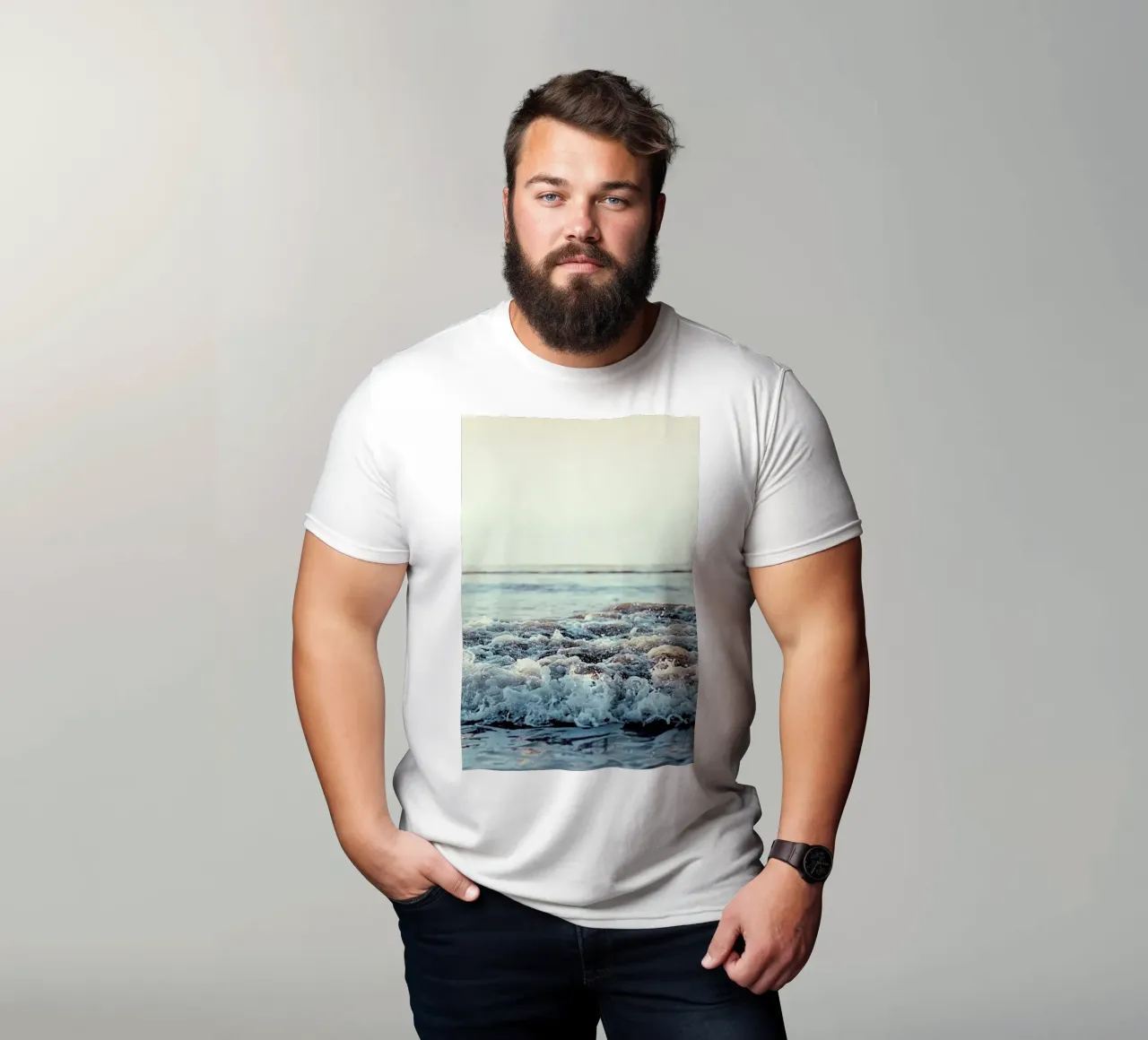 Pacific Ocean t-shirt da Leah Flores