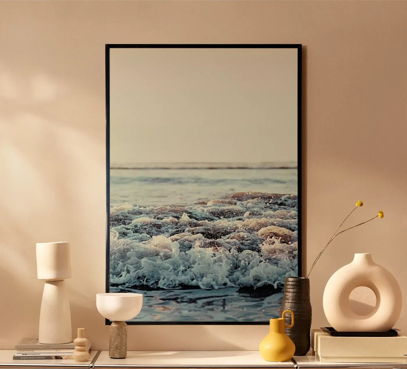 Pacific Ocean Poster von Leah Flores