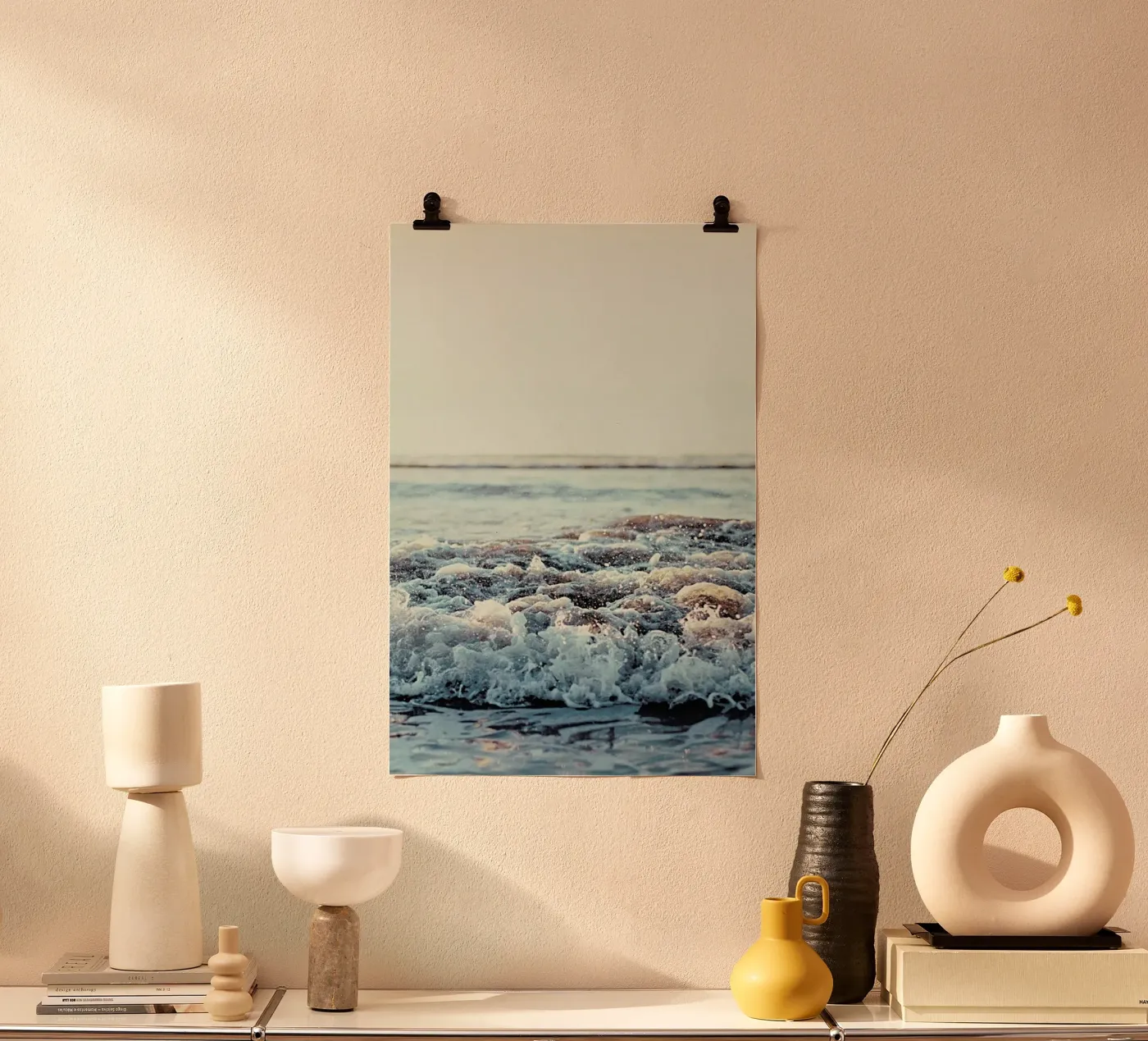 Pacific Ocean Poster von Leah Flores