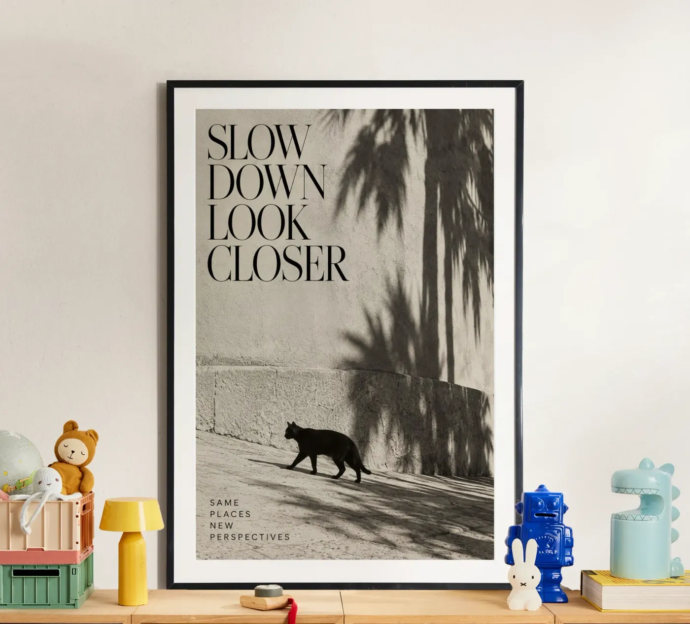 slow down poster by Statements