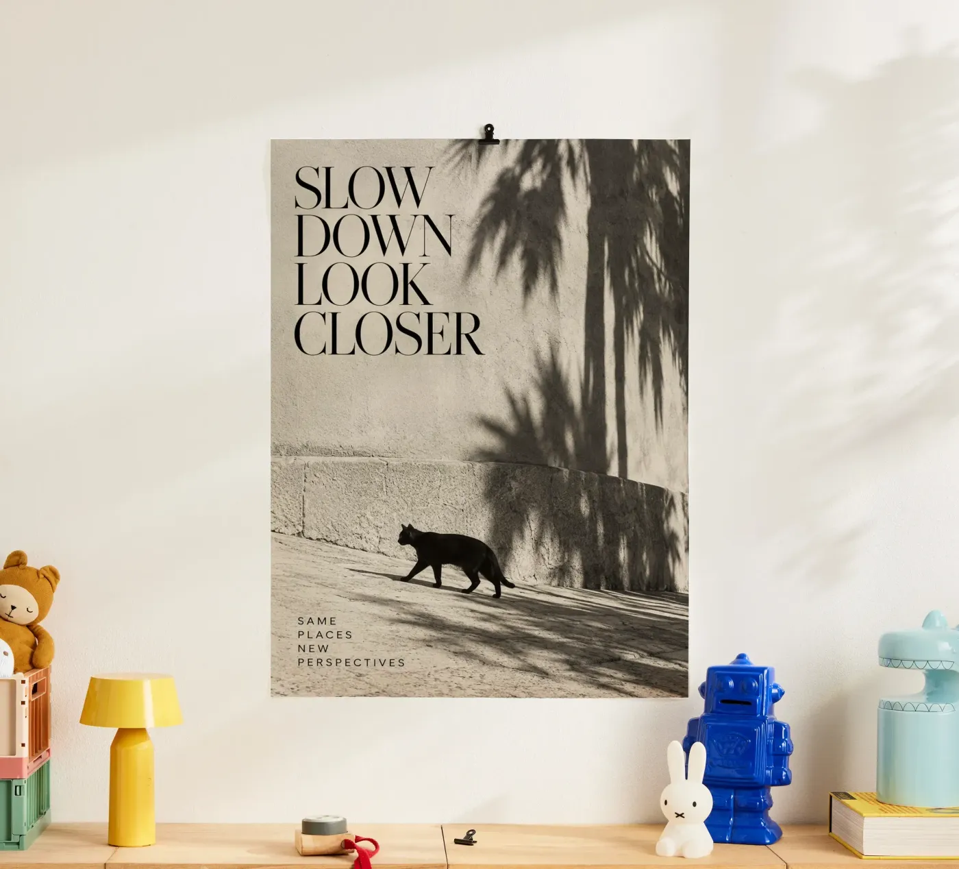slow down poster by Statements