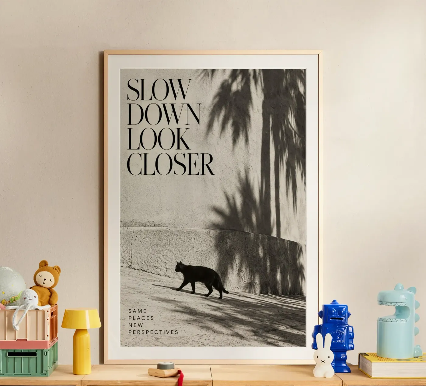 slow down poster by Statements