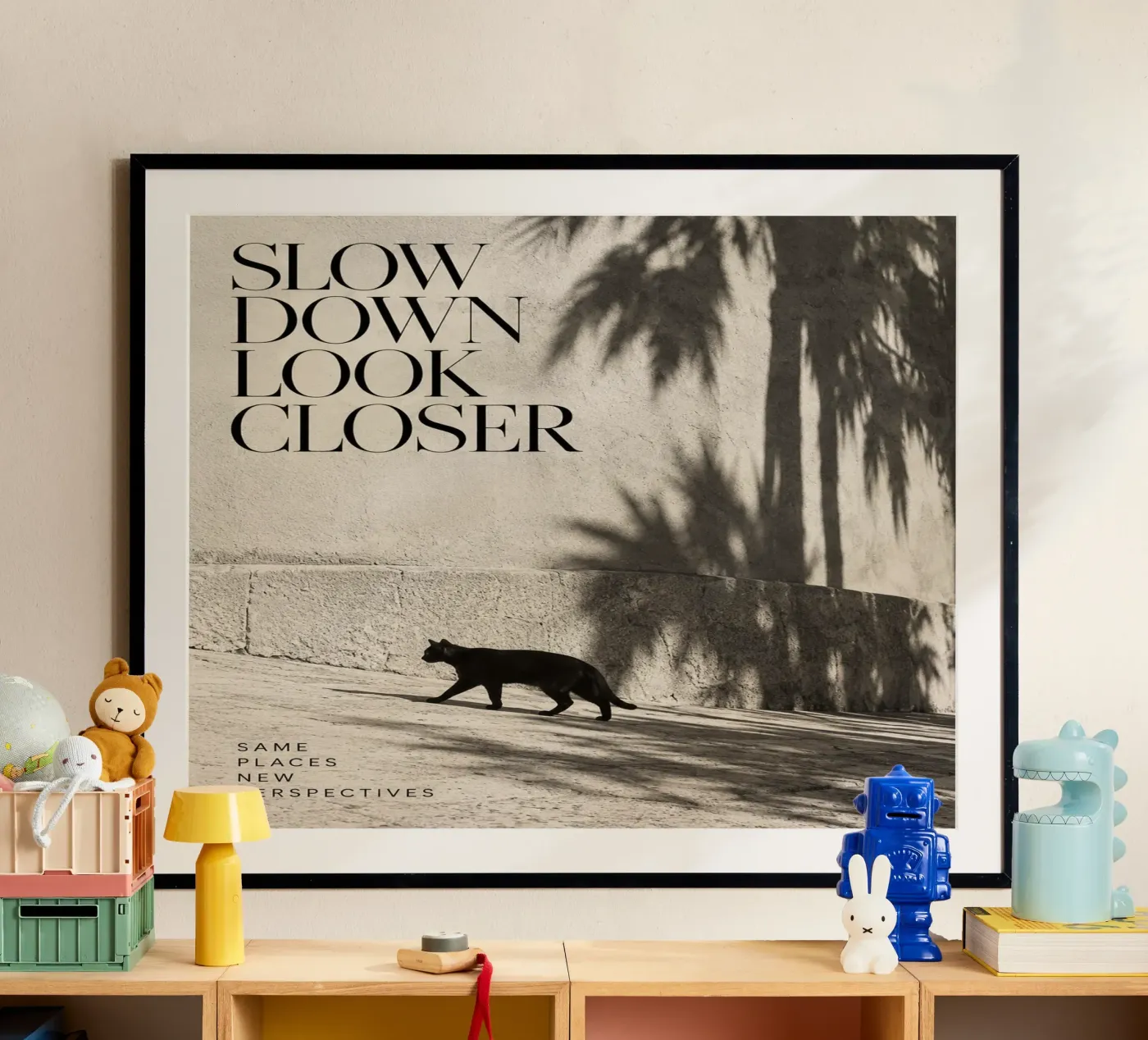 slow down poster by Statements