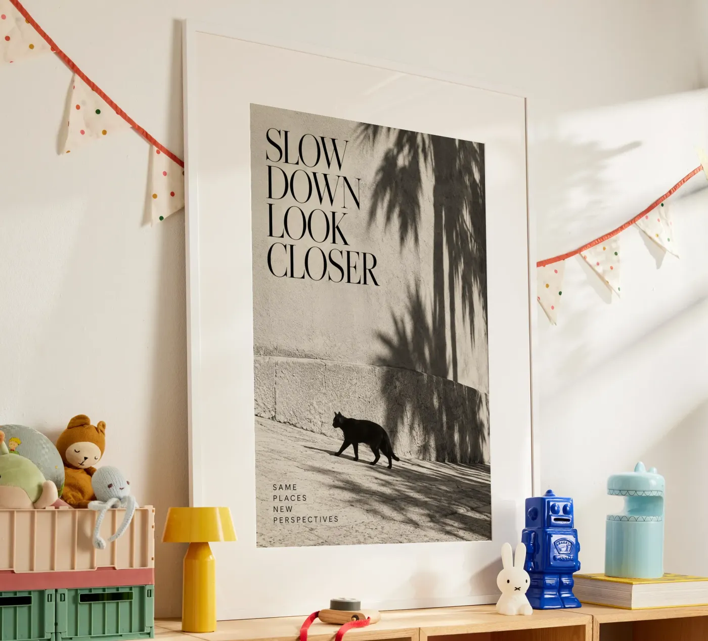 slow down poster by Statements