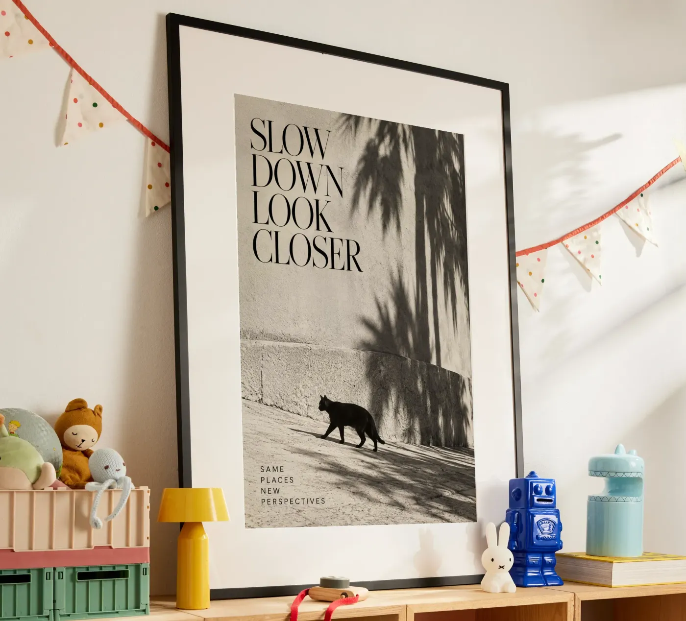 slow down poster by Statements