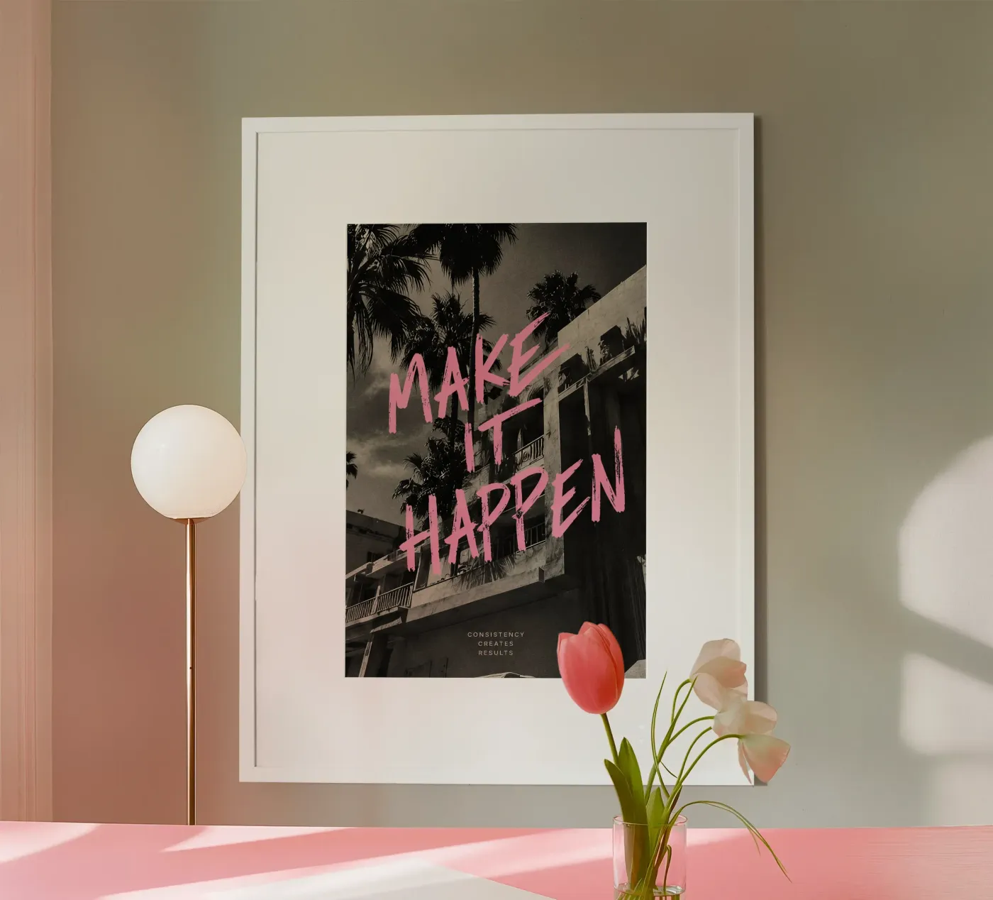 make it happen Poster von Statements