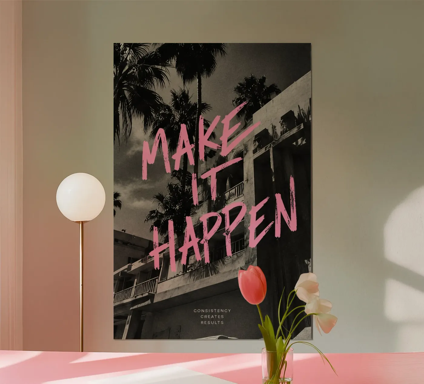 make it happen Poster von Statements
