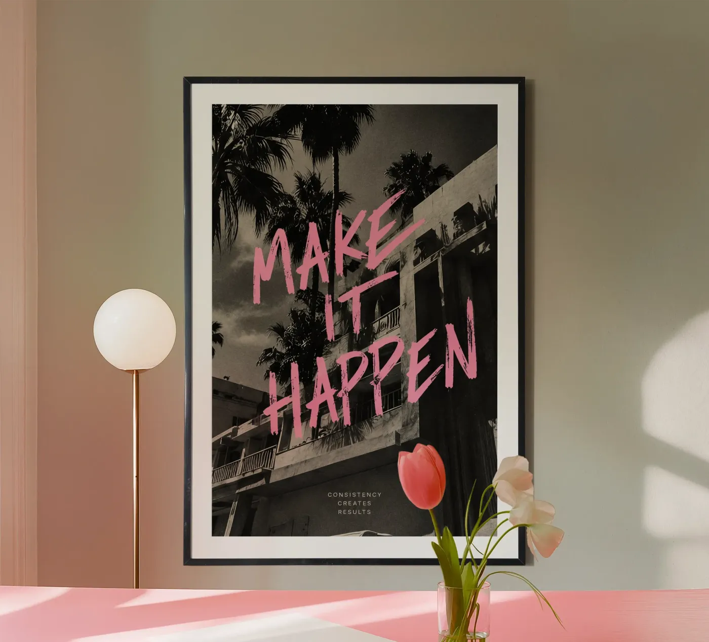 make it happen Poster von Statements