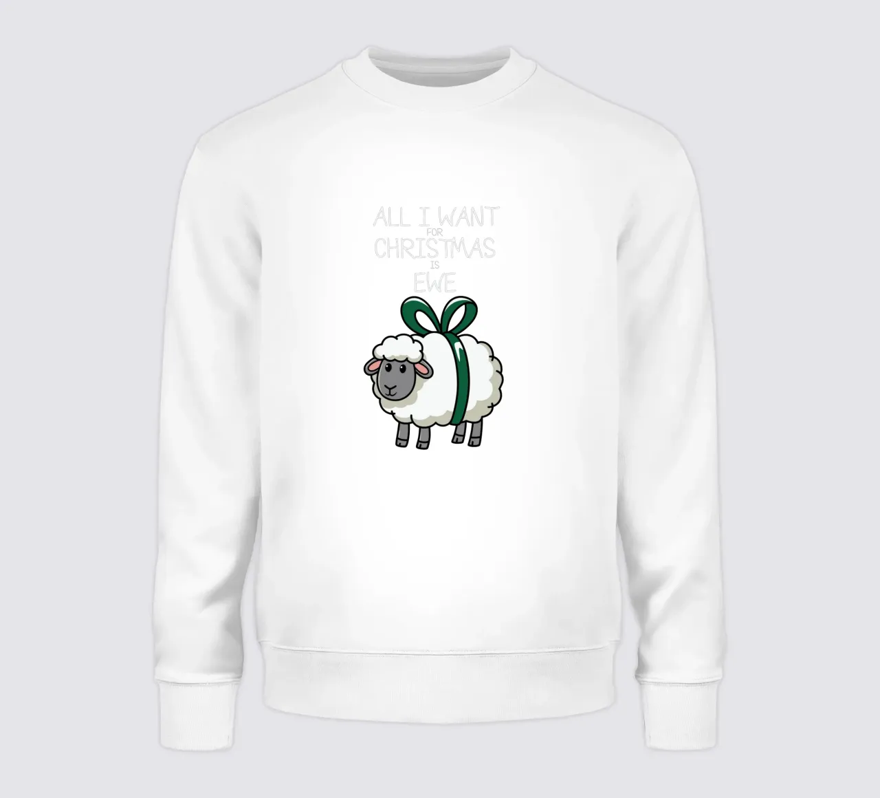 All I want for Christmas is ewe felpa da edsonramosart