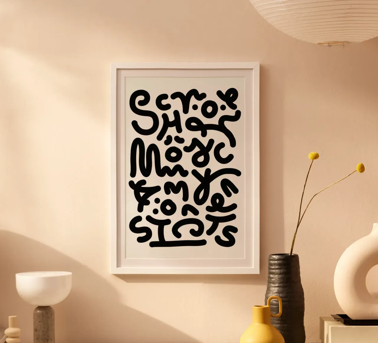 Schön poster by Jan Luzar