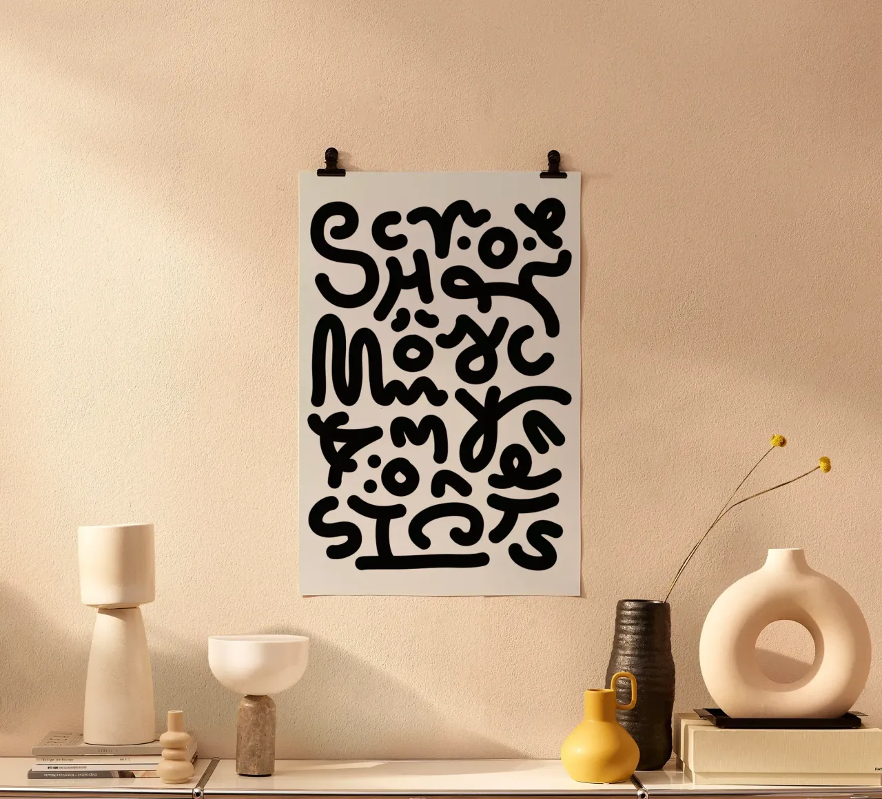 Schön poster by Jan Luzar