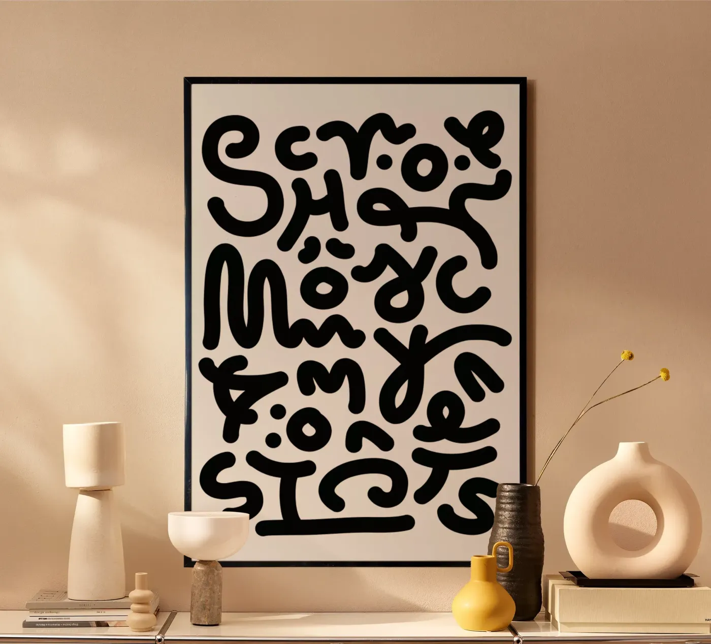 Schön poster by Jan Luzar