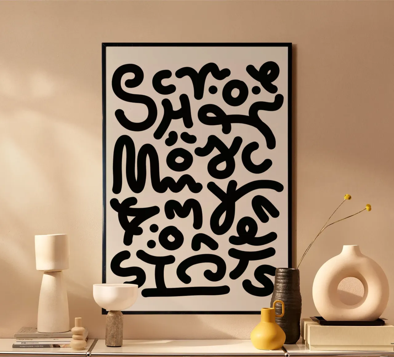 Schön poster by Jan Luzar