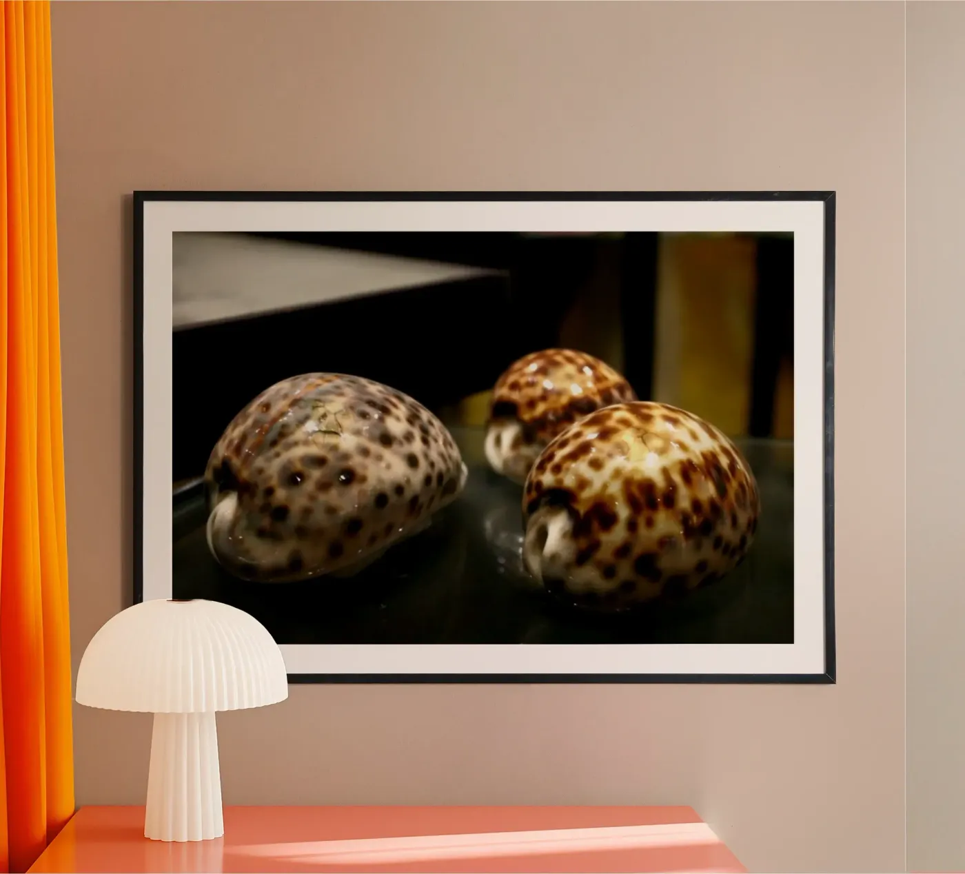 Shell poster by Lise Ruault
