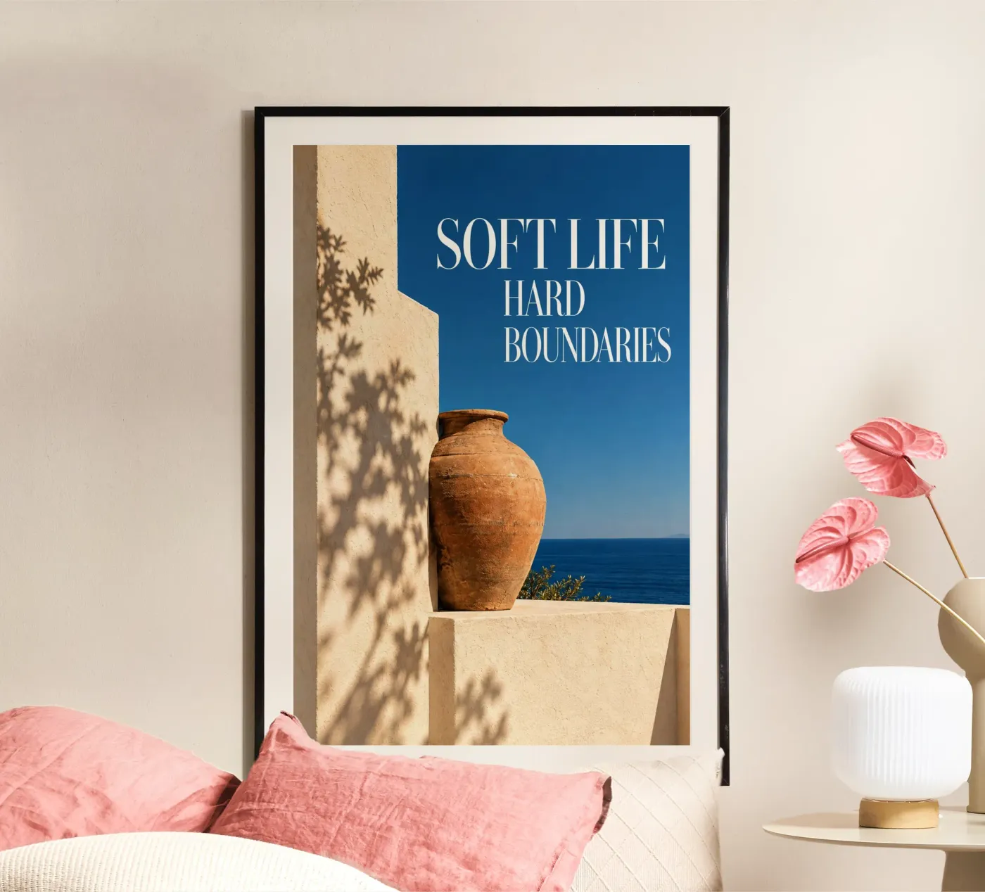 soft life poster by Statements