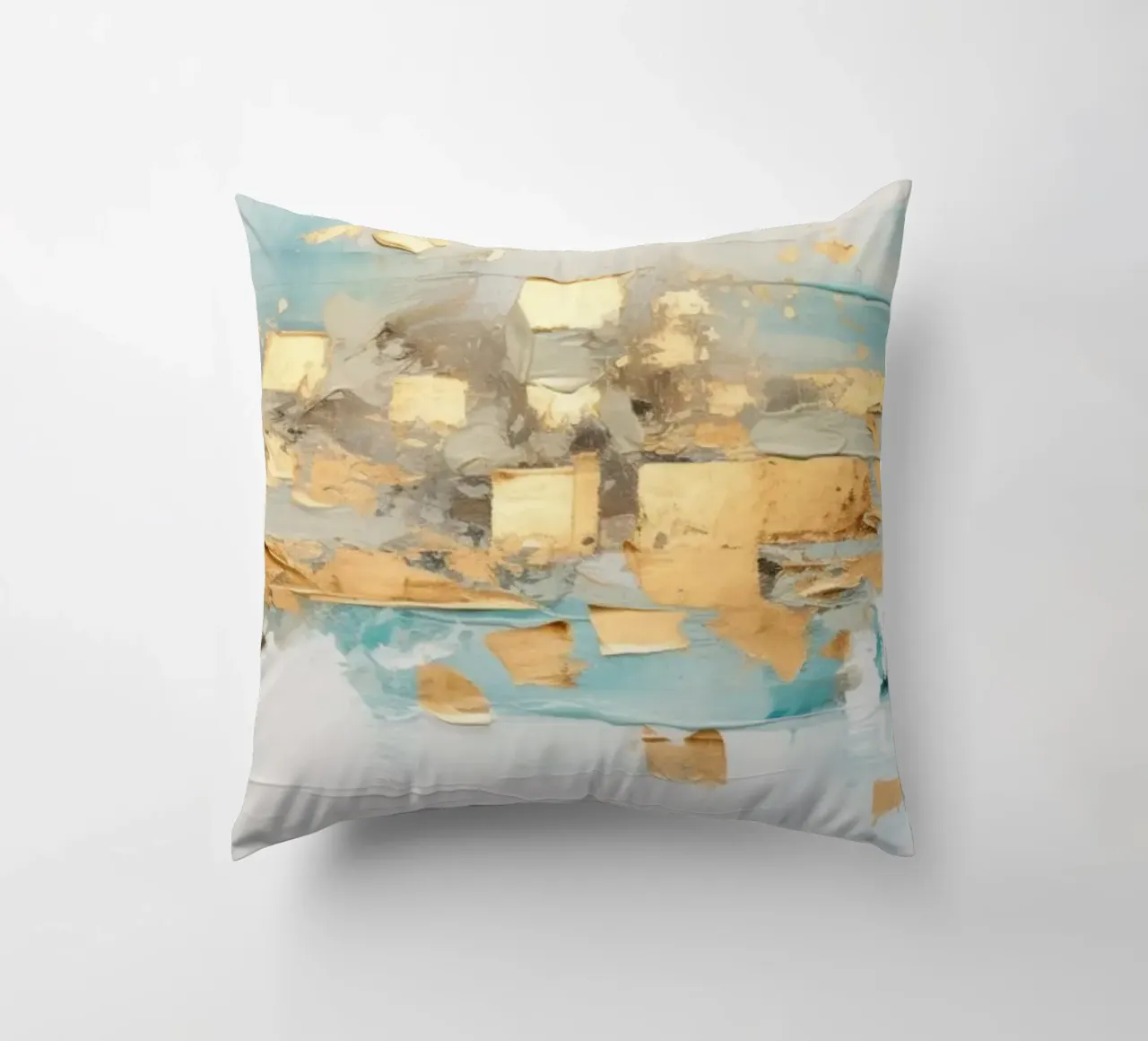 ABSTRAKTE KUNST Goldexplosion cuscino da Melanie Viola