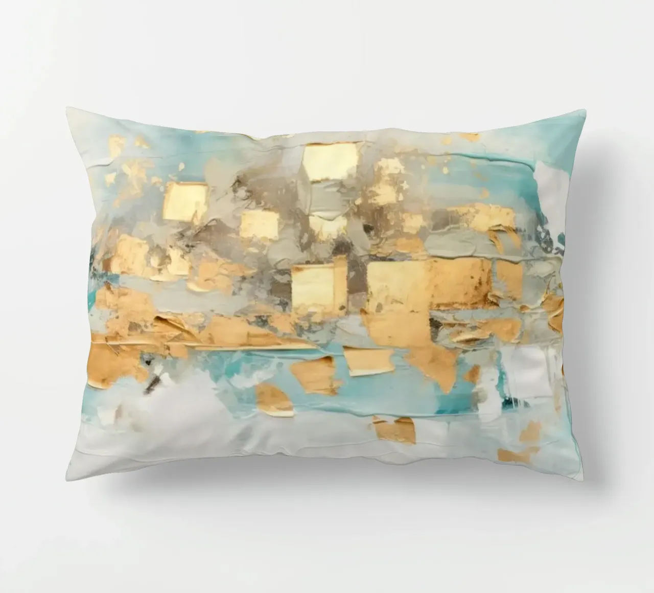 ABSTRAKTE KUNST Goldexplosion cuscino da Melanie Viola