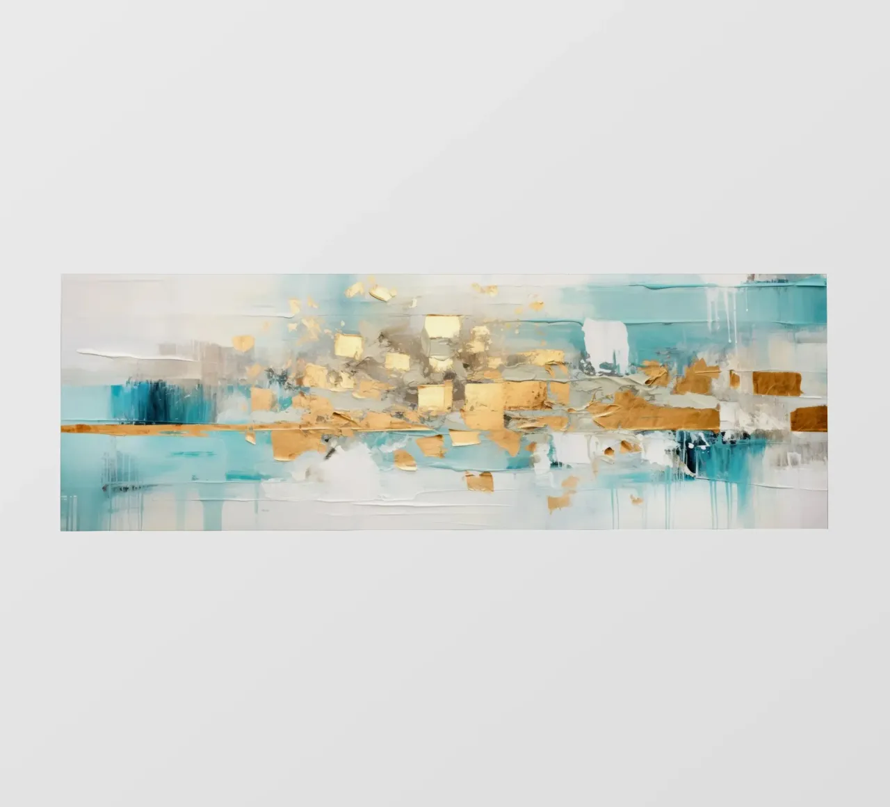 ABSTRAKTE KUNST Goldexplosion pellicola backlit da Melanie Viola