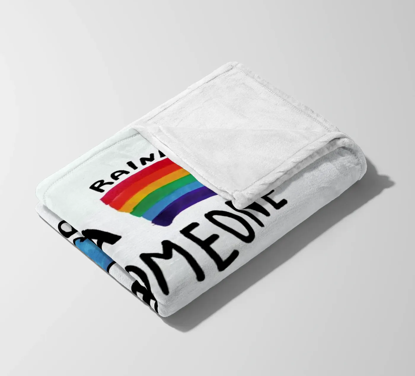 Be A Rainbow coperta in pile da Vasare Nar