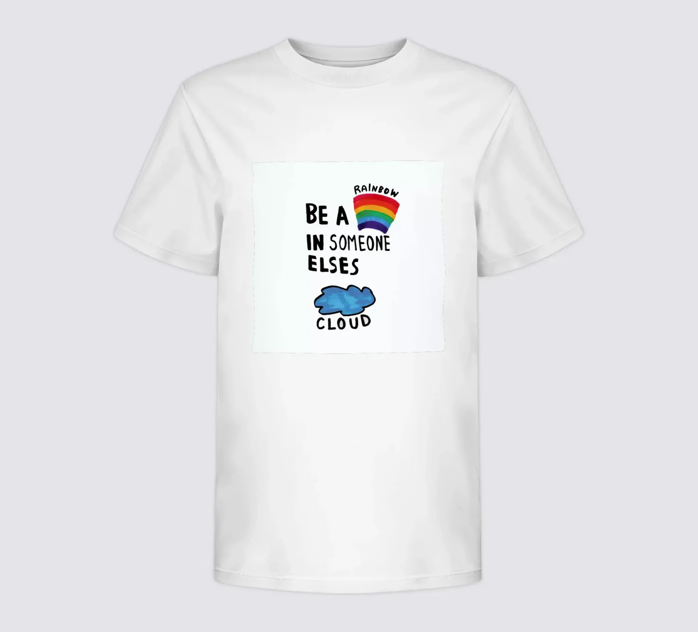 Be A Rainbow t-shirt bambini da Vasare Nar