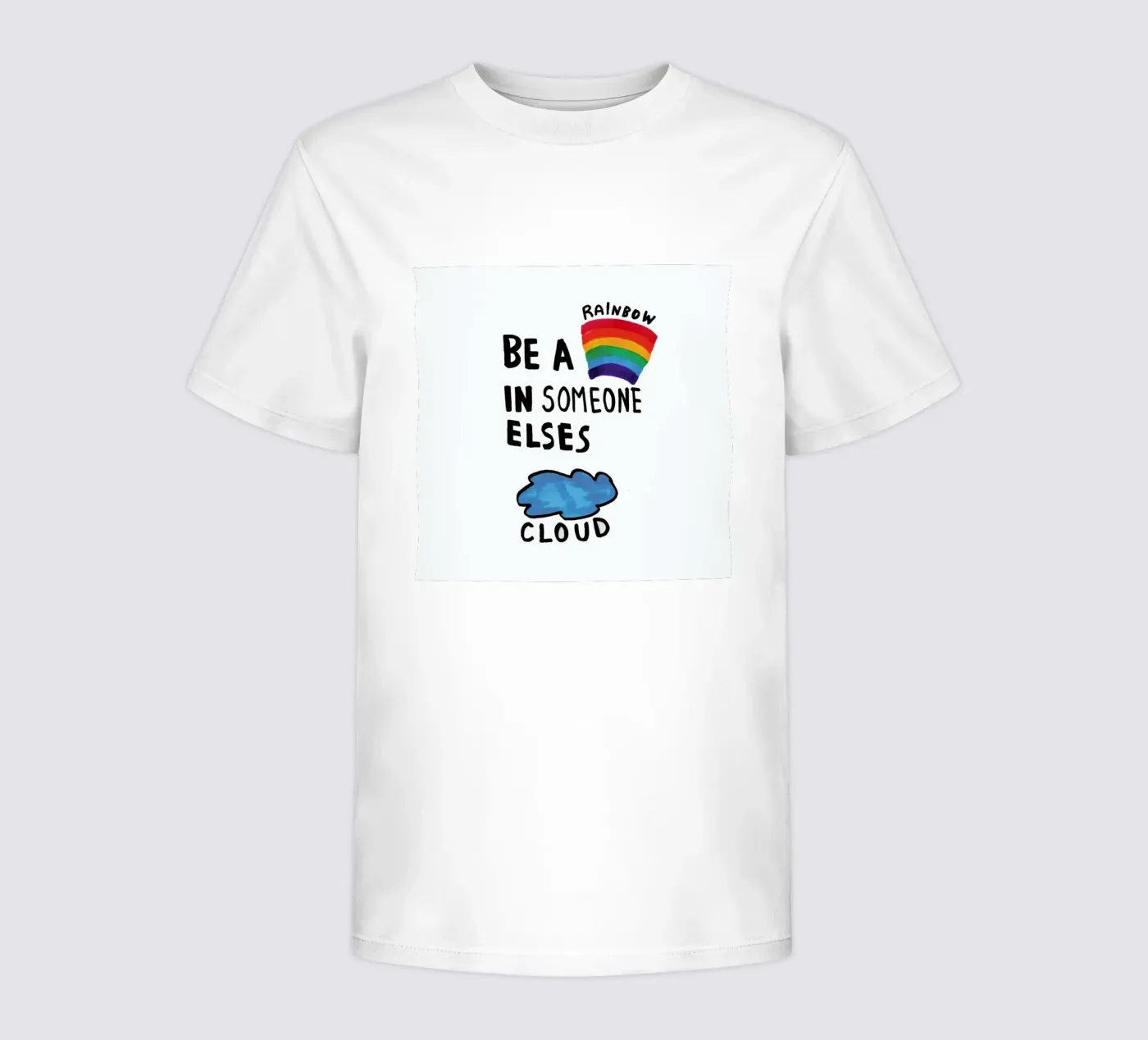 Be A Rainbow t-shirt bambini da Vasare Nar