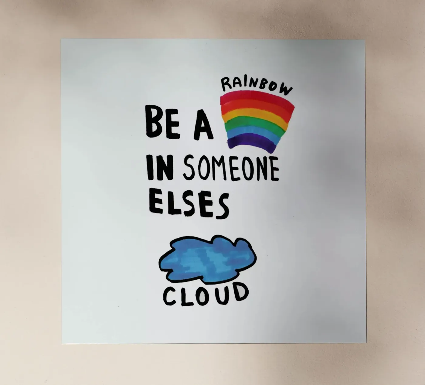 Be A Rainbow pellicola backlit da Vasare Nar