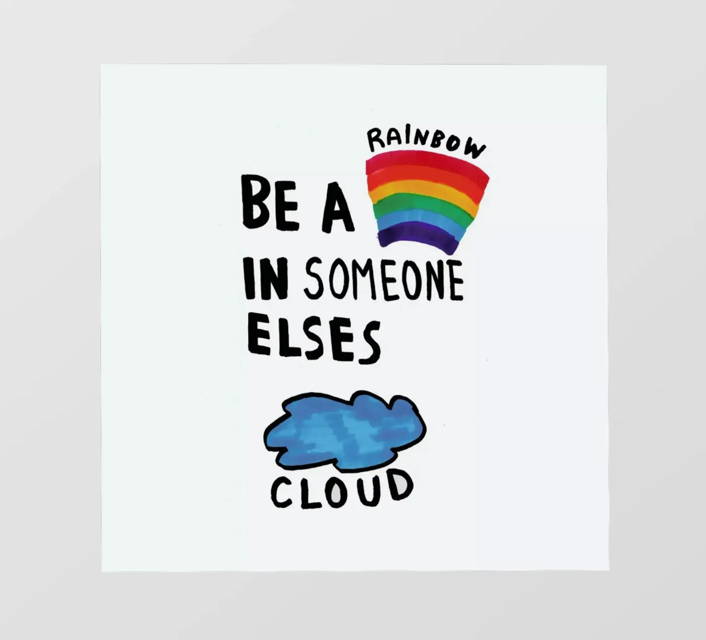 Be A Rainbow pellicola backlit da Vasare Nar