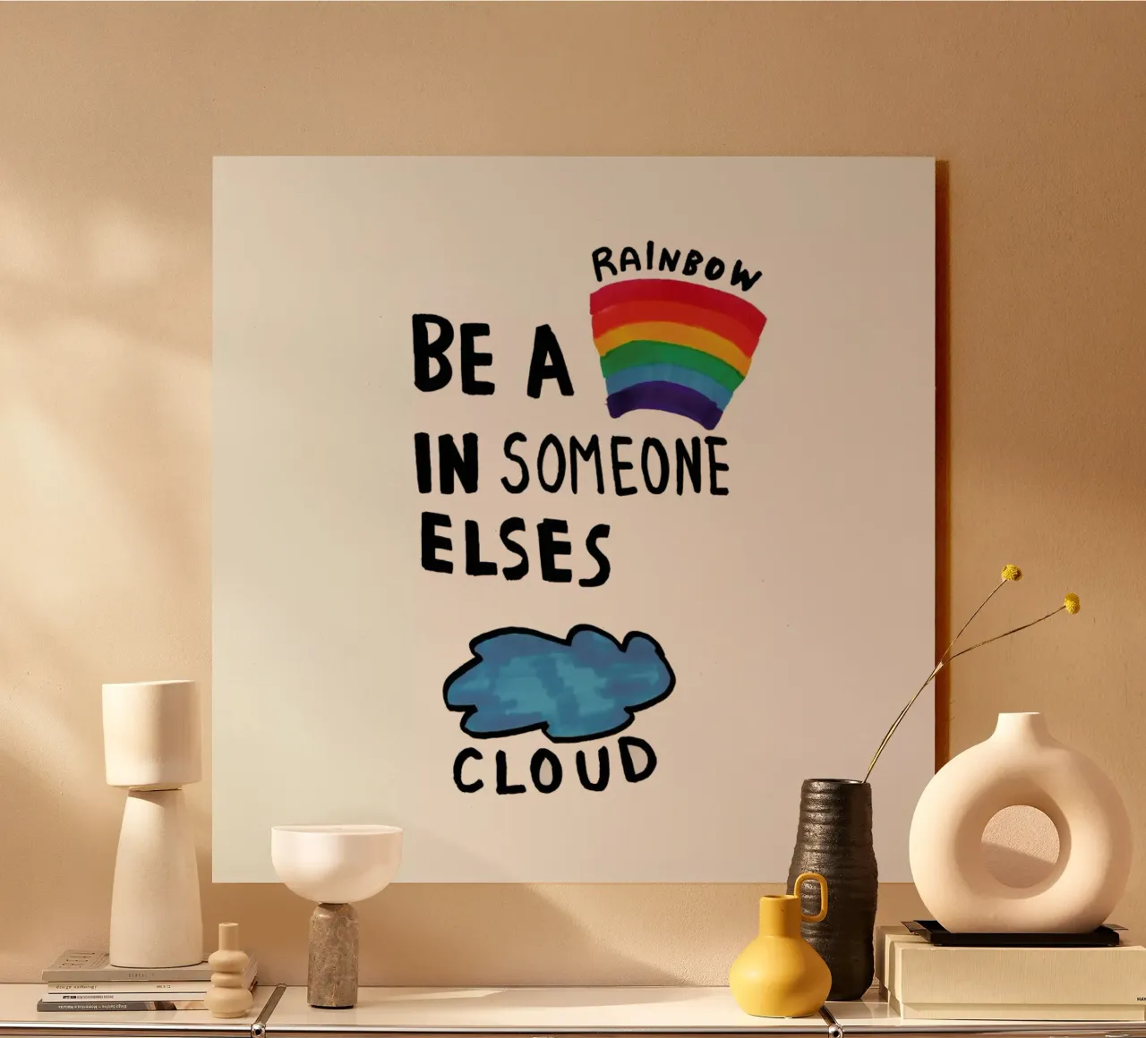 Be A Rainbow plexiglass da Vasare Nar