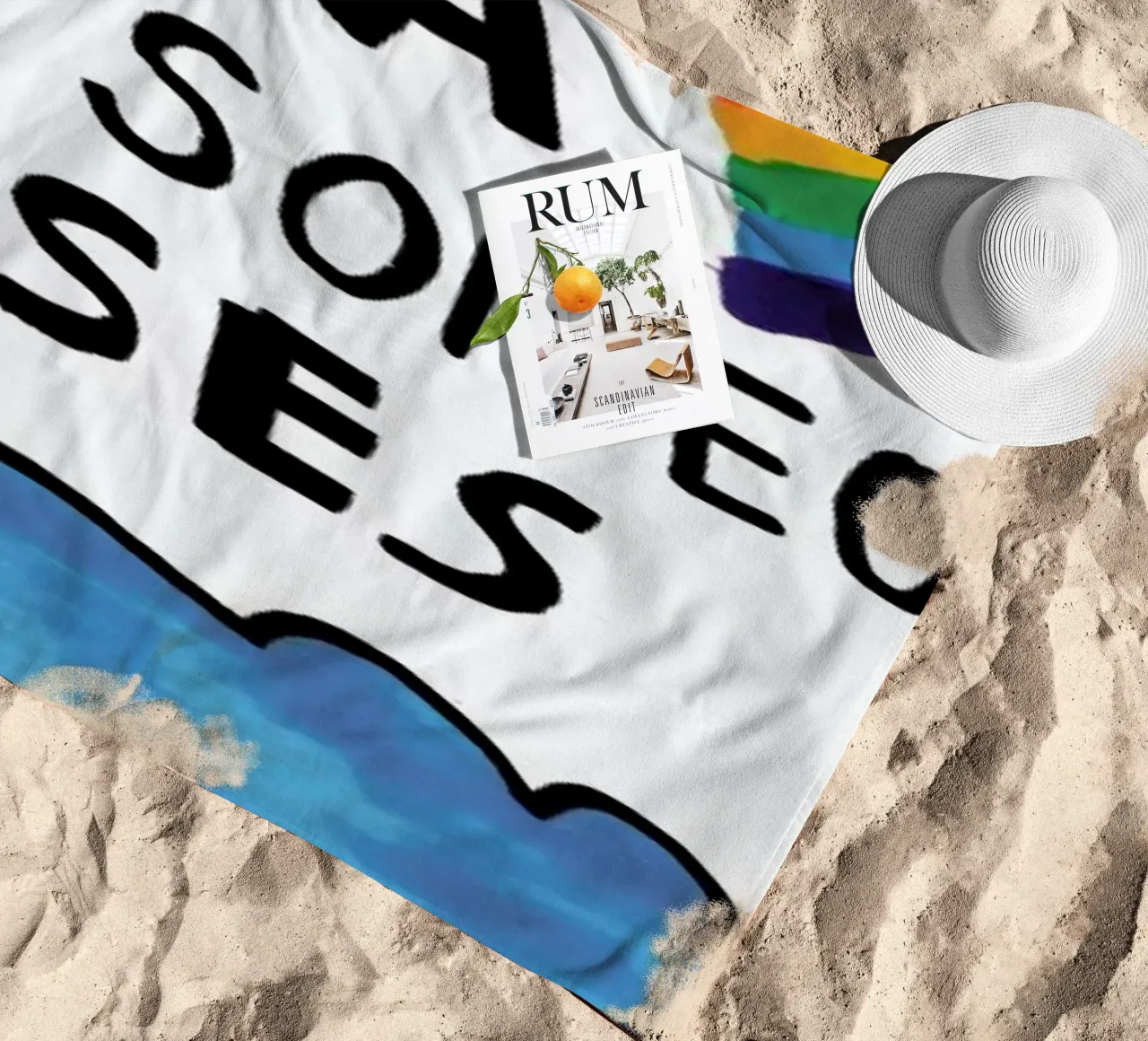 Be A Rainbow telo mare da Vasare Nar