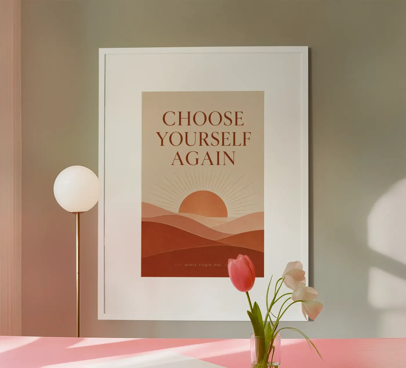 chose yourself poster de Statements