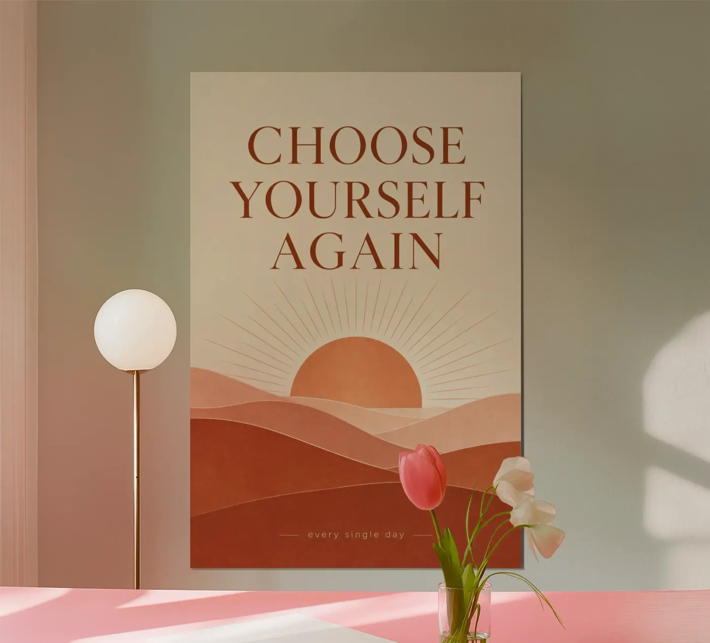 chose yourself poster de Statements