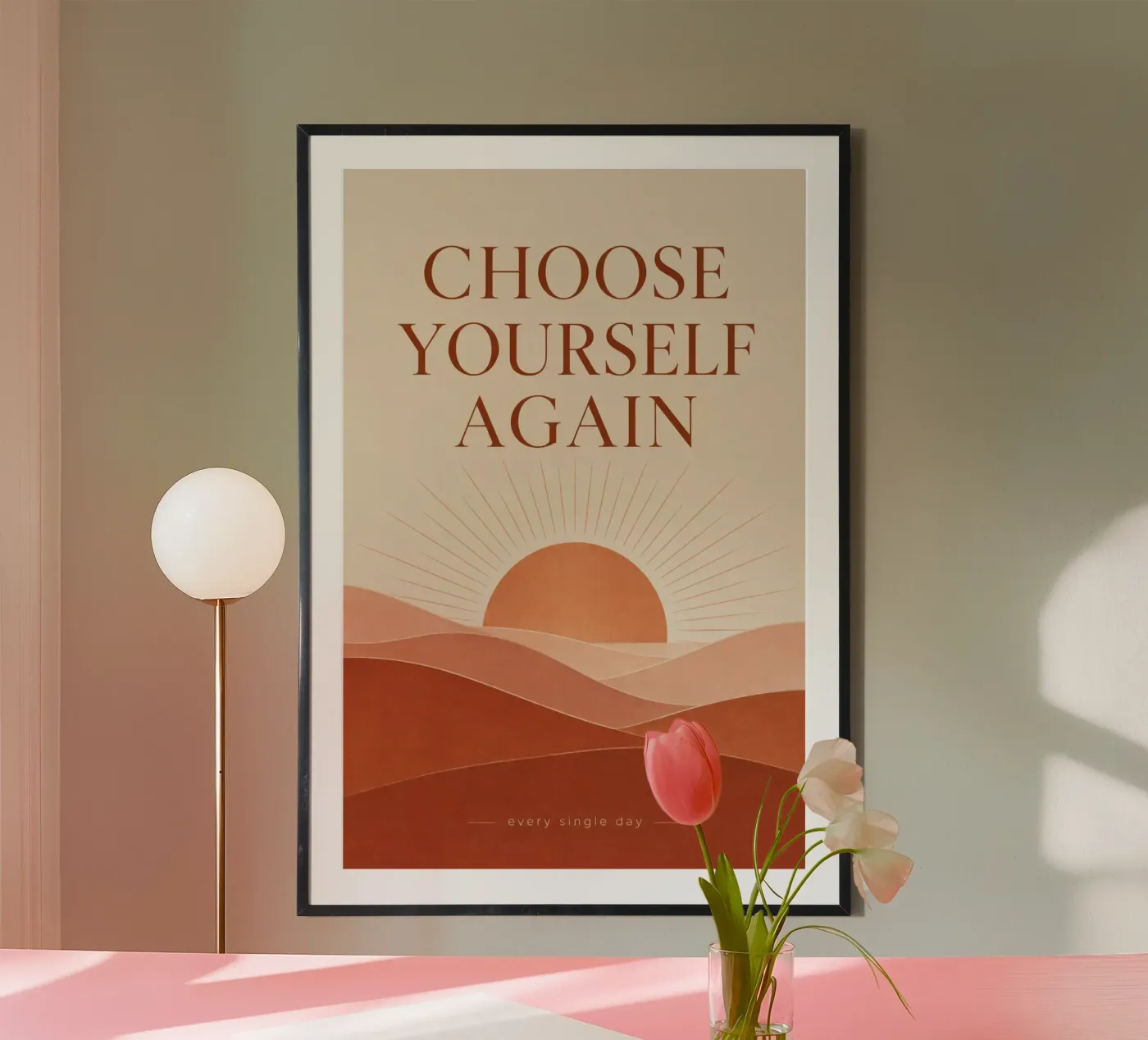 chose yourself poster de Statements