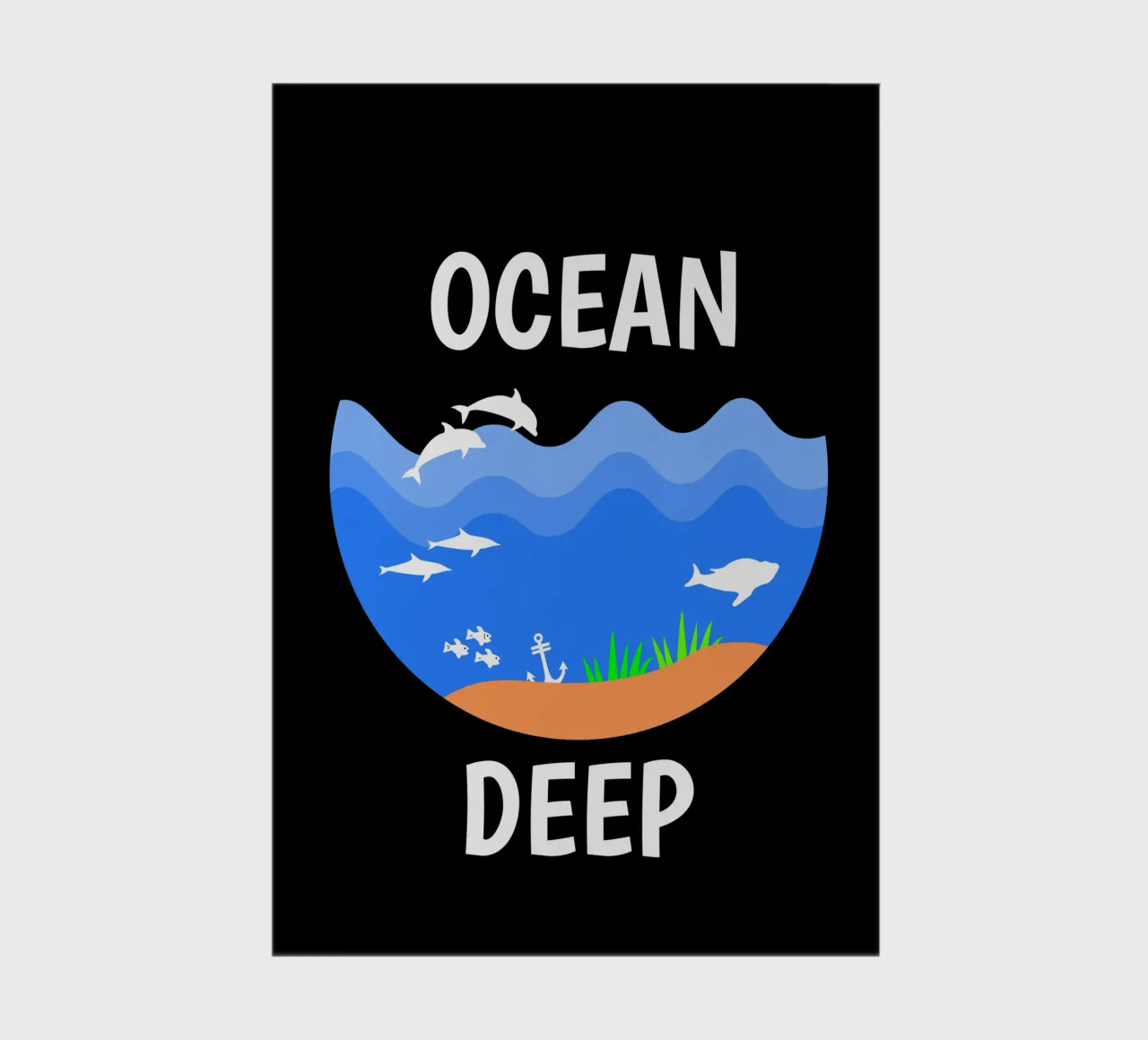 Ocean deep notebook by happieeagle