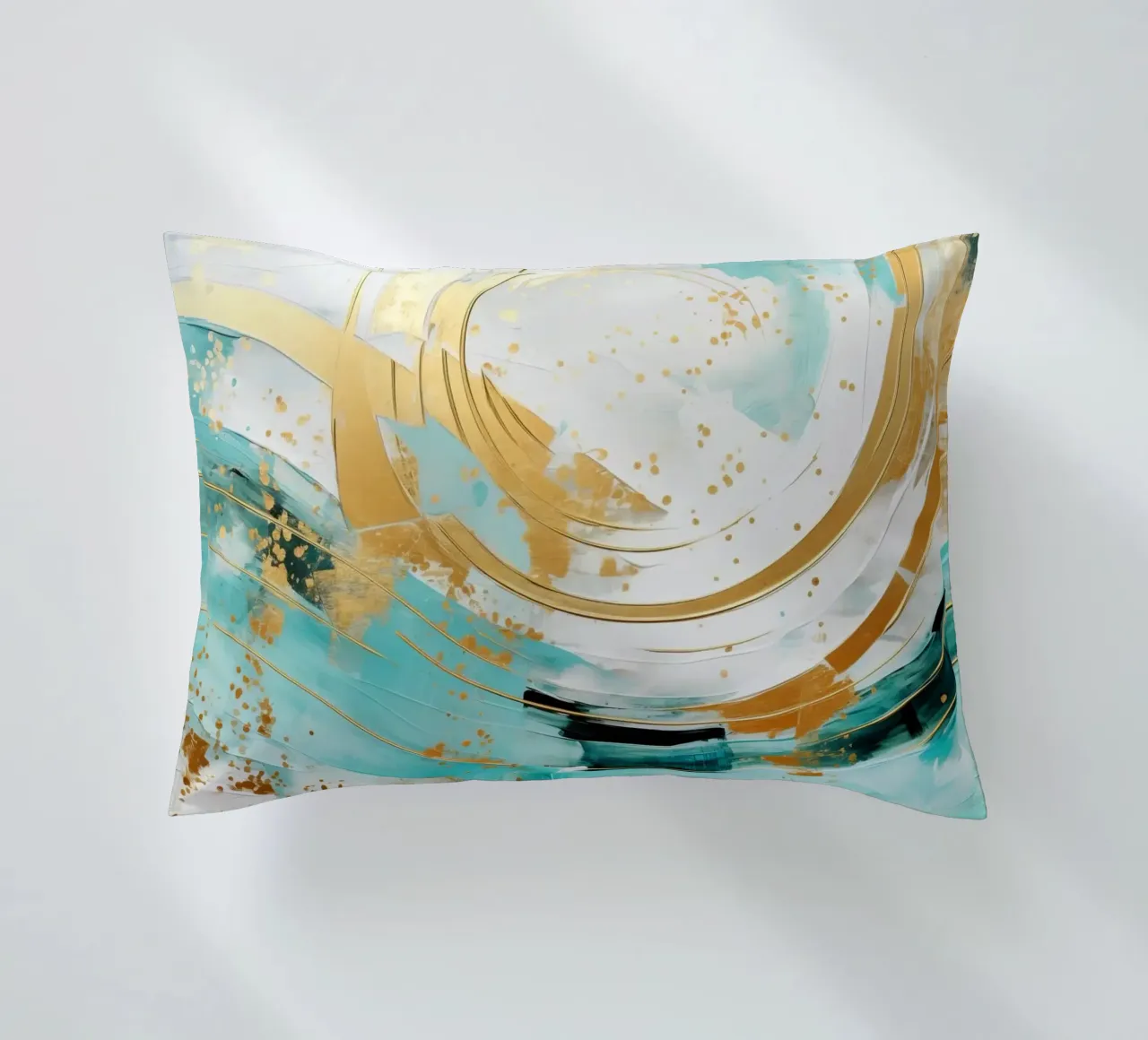 ABSTRACT ART Onda perfetta cuscino da Melanie Viola