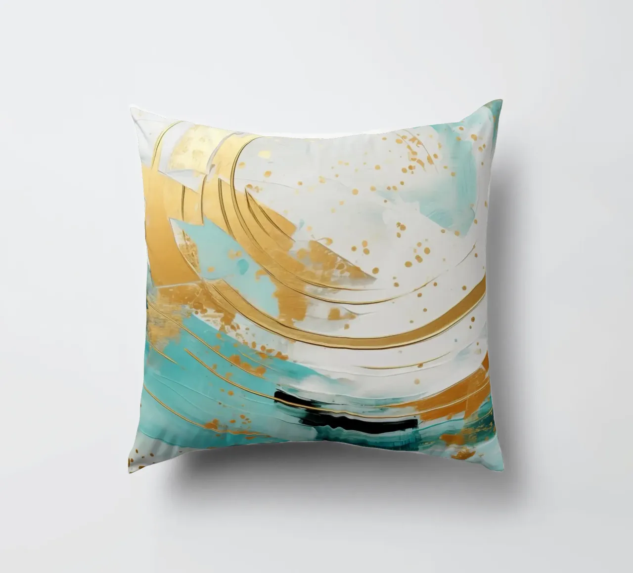ABSTRACT ART Onda perfetta cuscino da Melanie Viola