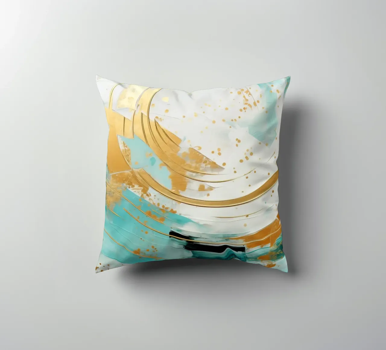 ABSTRACT ART Onda perfetta cuscino da Melanie Viola