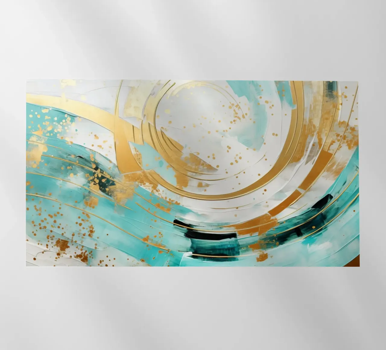ABSTRACT ART Onda perfetta pellicola backlit da Melanie Viola