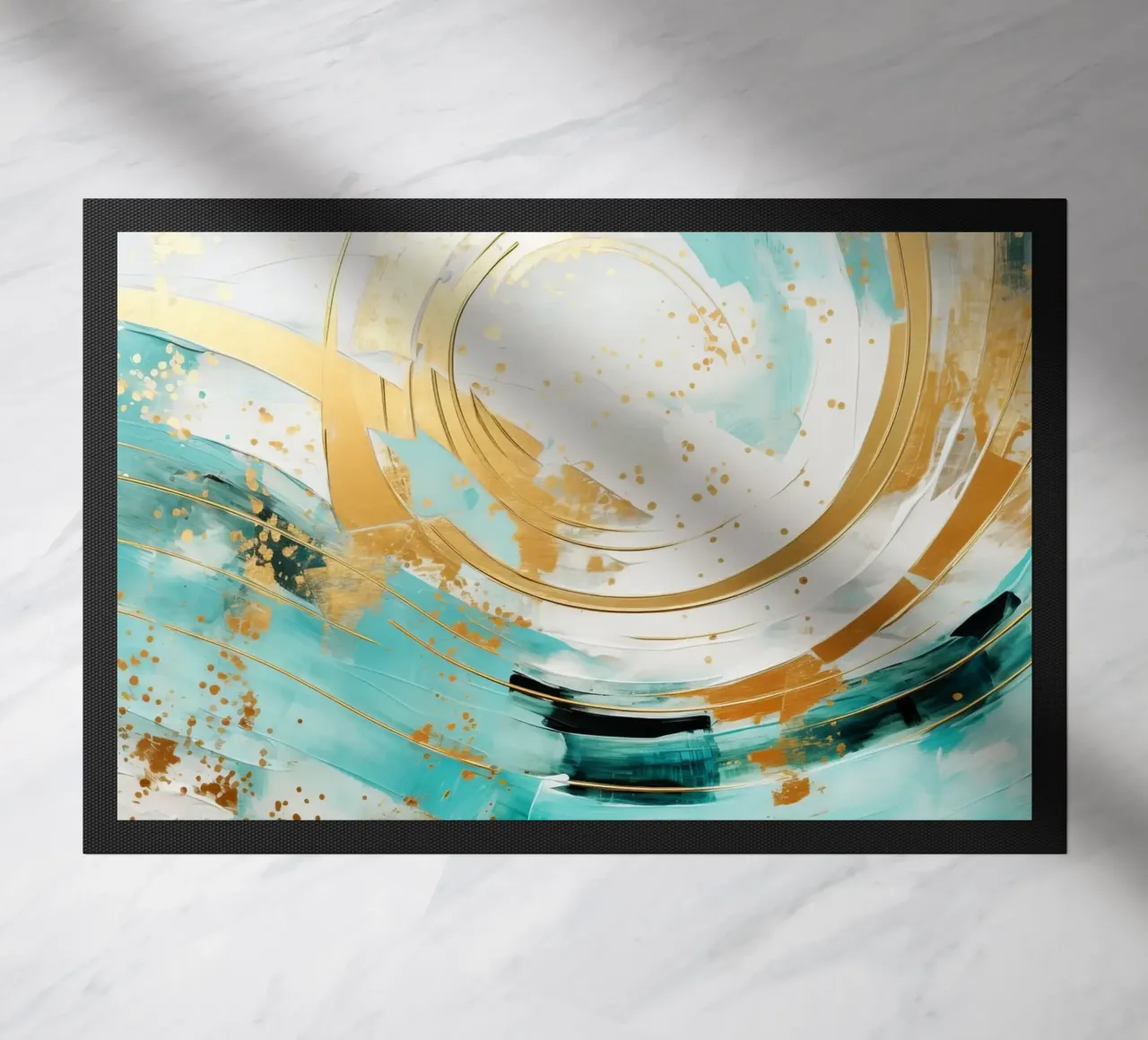 ABSTRACT ART Onda perfetta zerbino da Melanie Viola