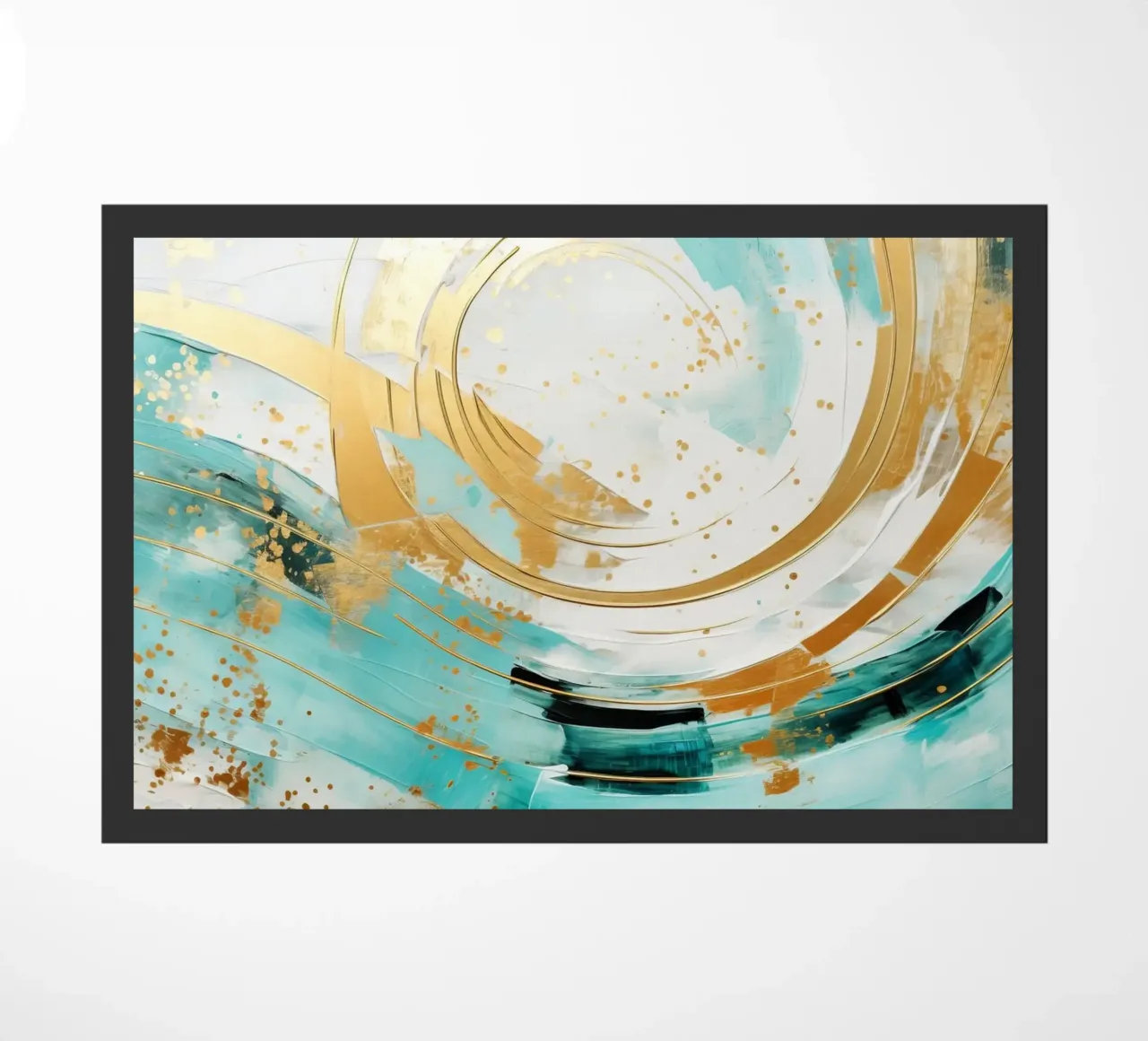 ABSTRACT ART Onda perfetta zerbino da Melanie Viola