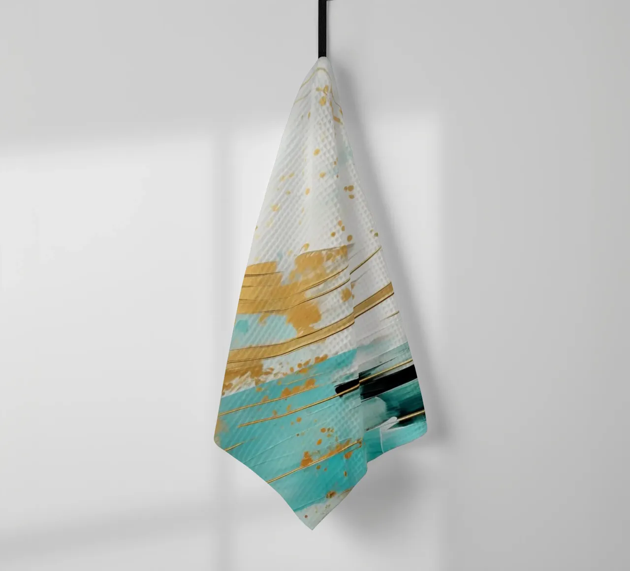 ABSTRACT ART Onda perfetta canovaccio da cucina da Melanie Viola