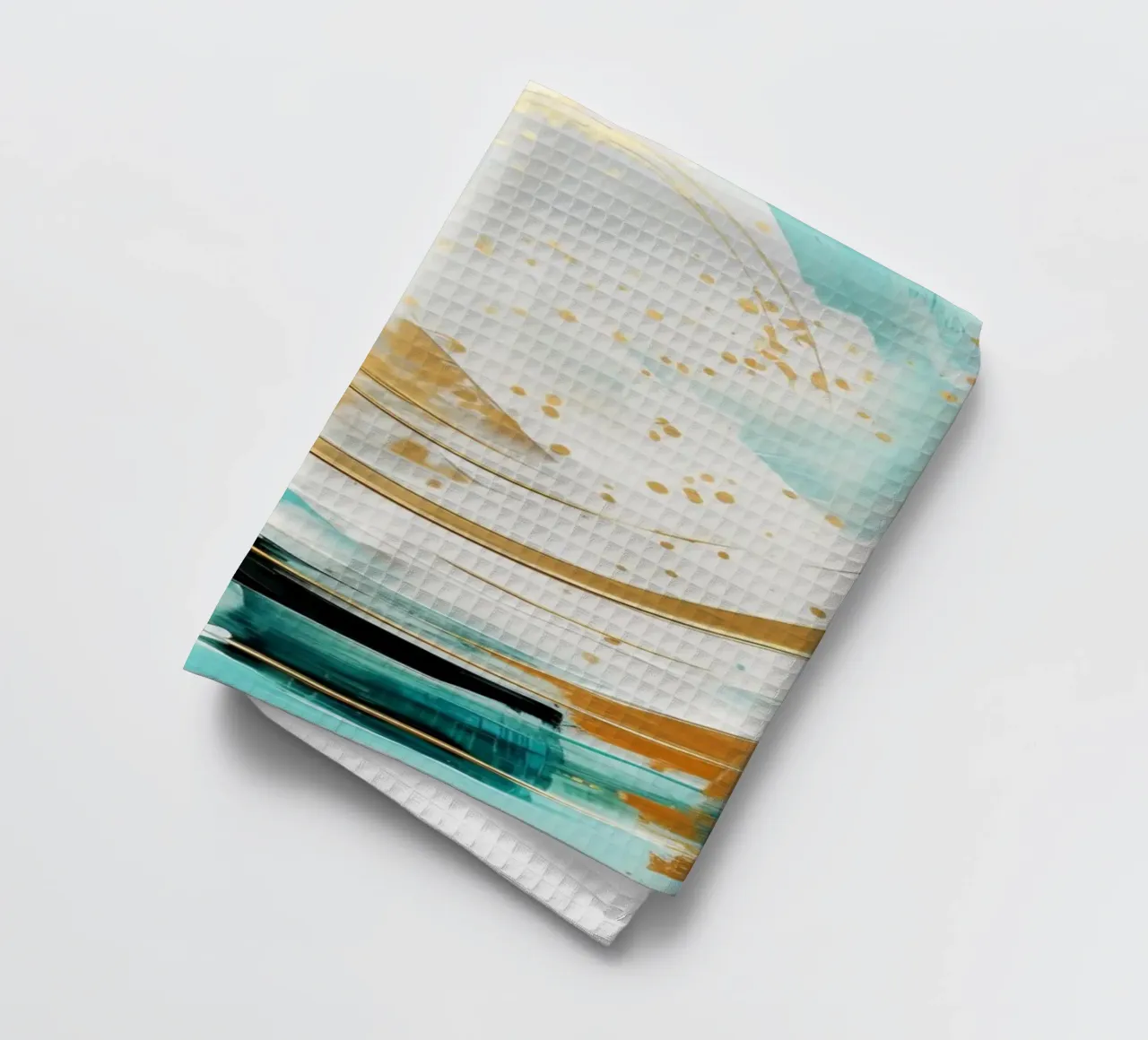 ABSTRACT ART Onda perfetta canovaccio da cucina da Melanie Viola