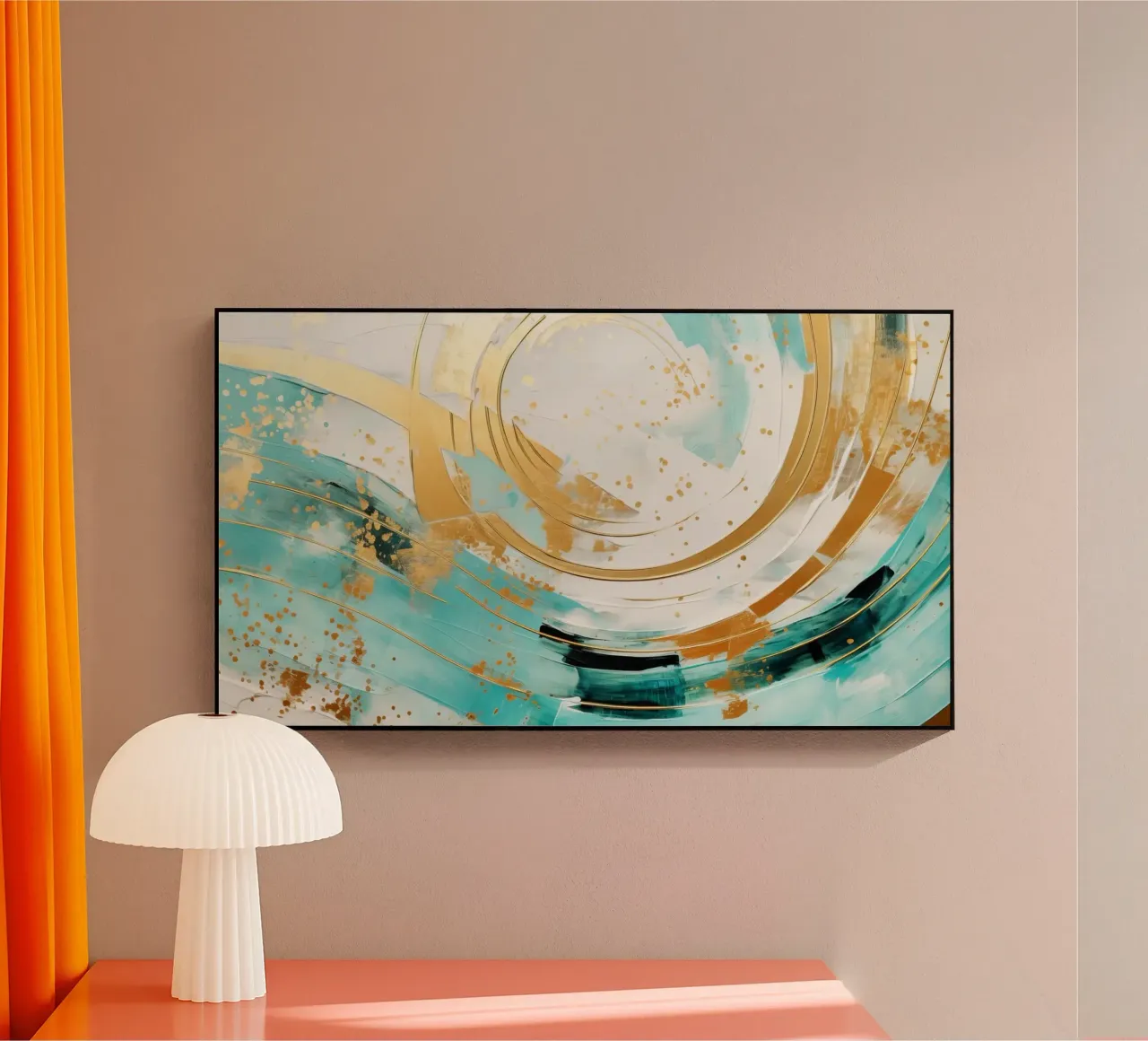 ABSTRACT ART Onda perfetta plexiglass da Melanie Viola