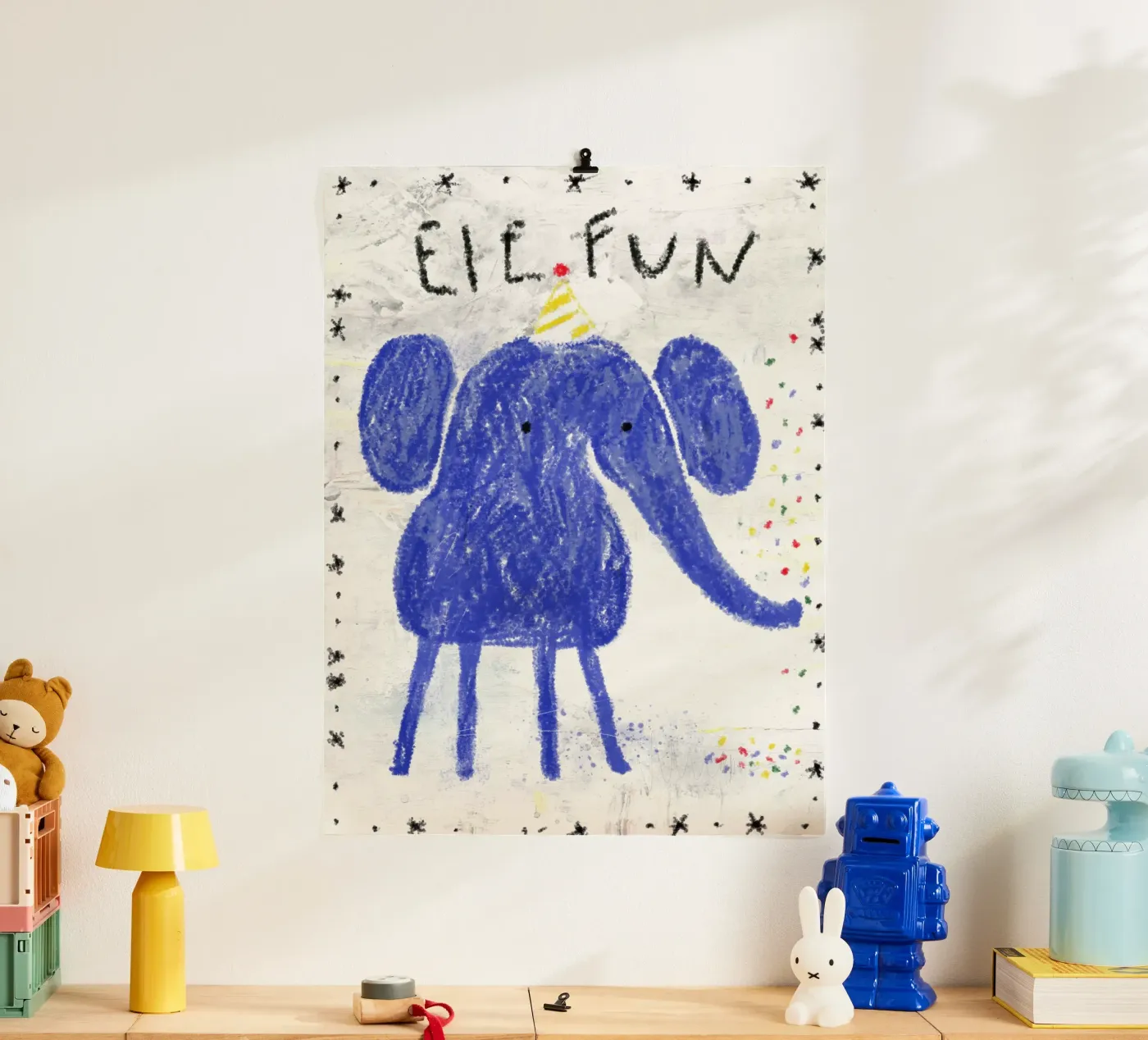 Ele Fun poster by annick