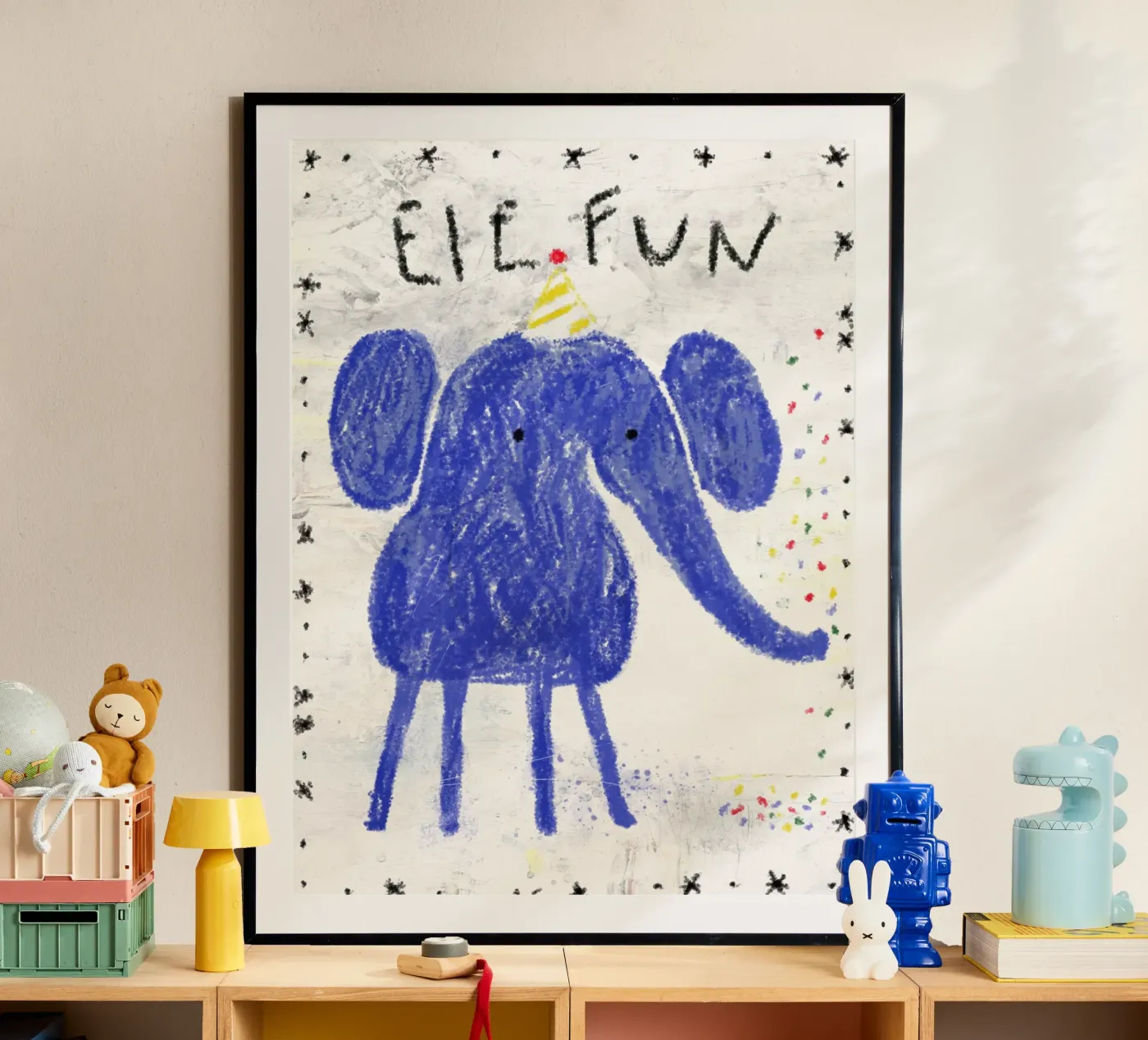Ele Fun poster by annick
