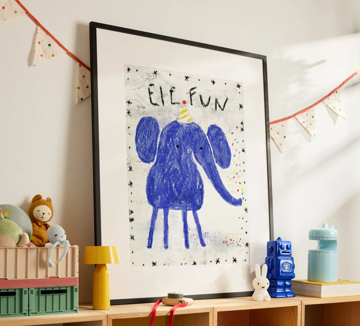 Ele Fun poster by annick